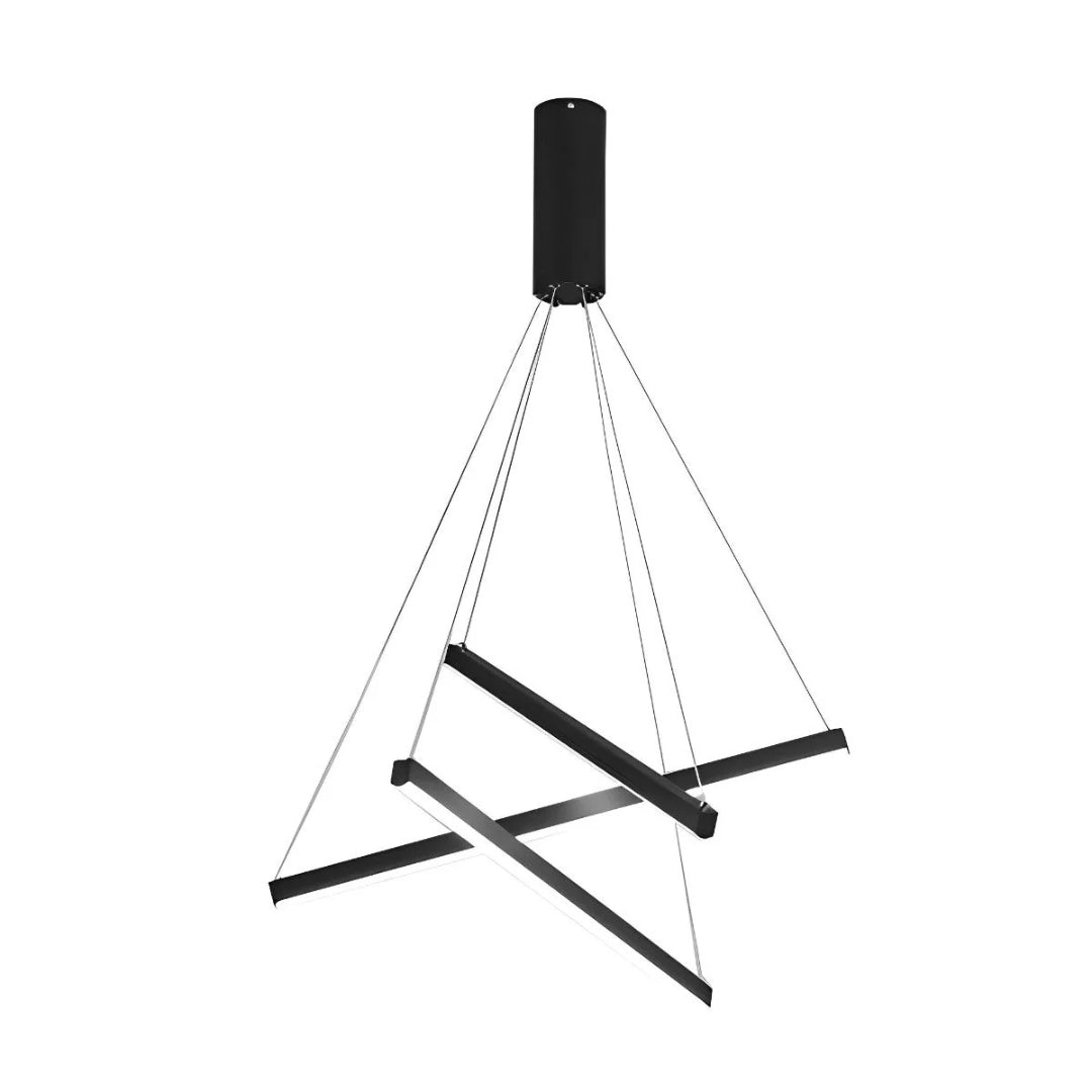 Liniowy nowoczesny żyrandol LED – widok produktu 13 | Nuvira Home