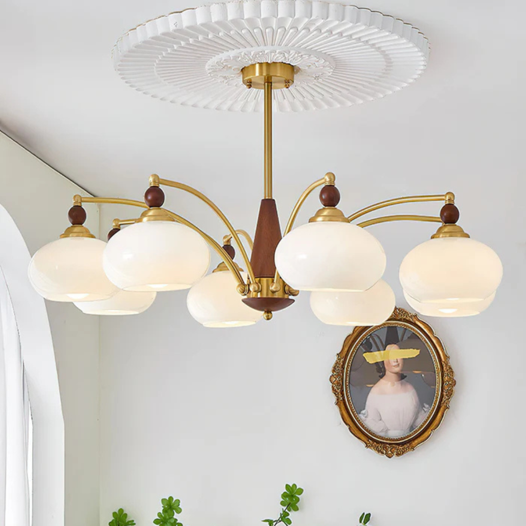 Luksusowy Żyrandol do Salonu – Eleganckie Oświetlenie – widok produktu 4 | Nuvira Home