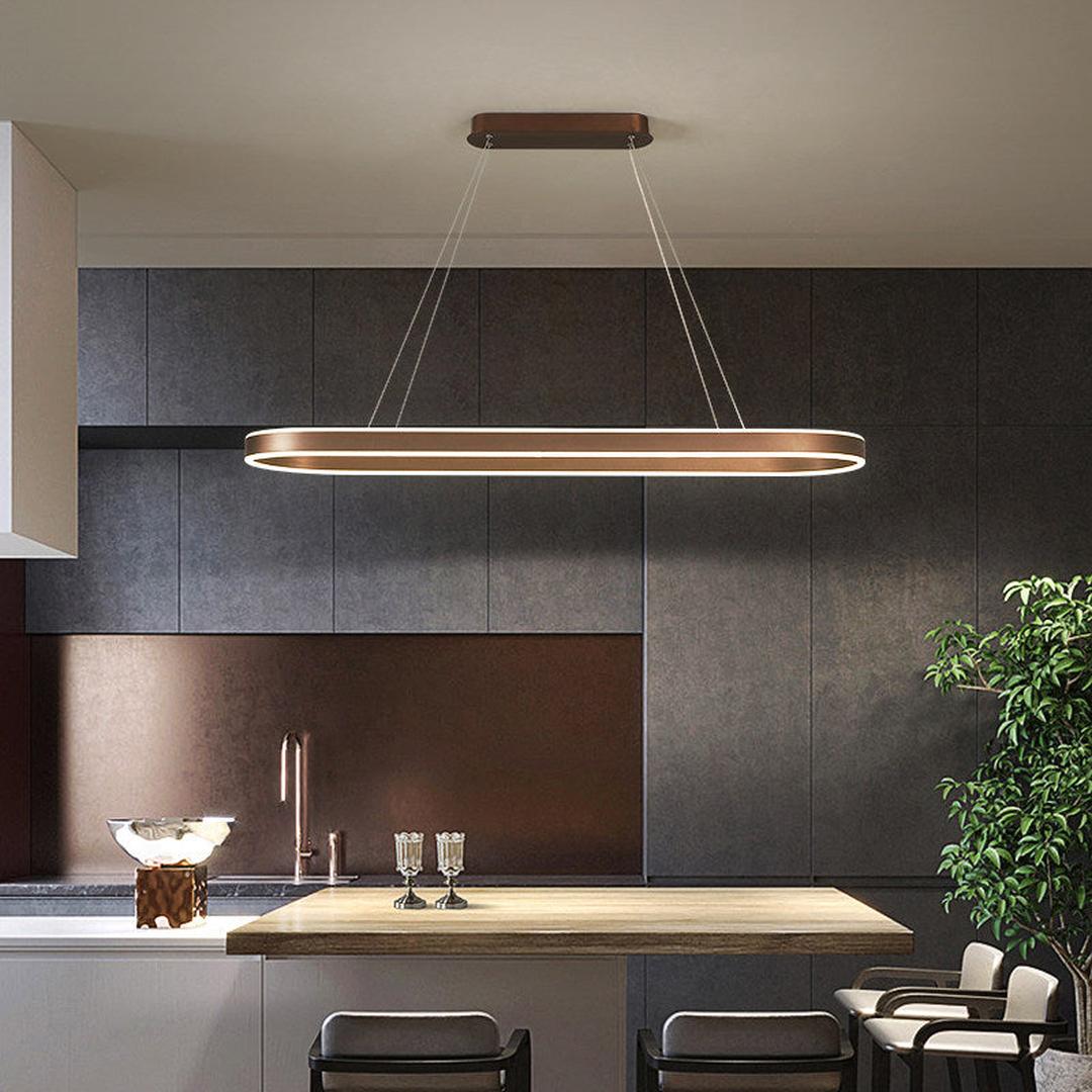 Metaliczna Lampa Wisząca – Luksusowe Oświetlenie Designerskie – widok produktu 5 | Nuvira Home