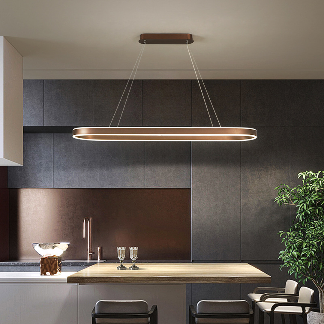 Metaliczna Lampa Wisząca – Luksusowe Oświetlenie Designerskie – widok produktu 7 | Nuvira Home
