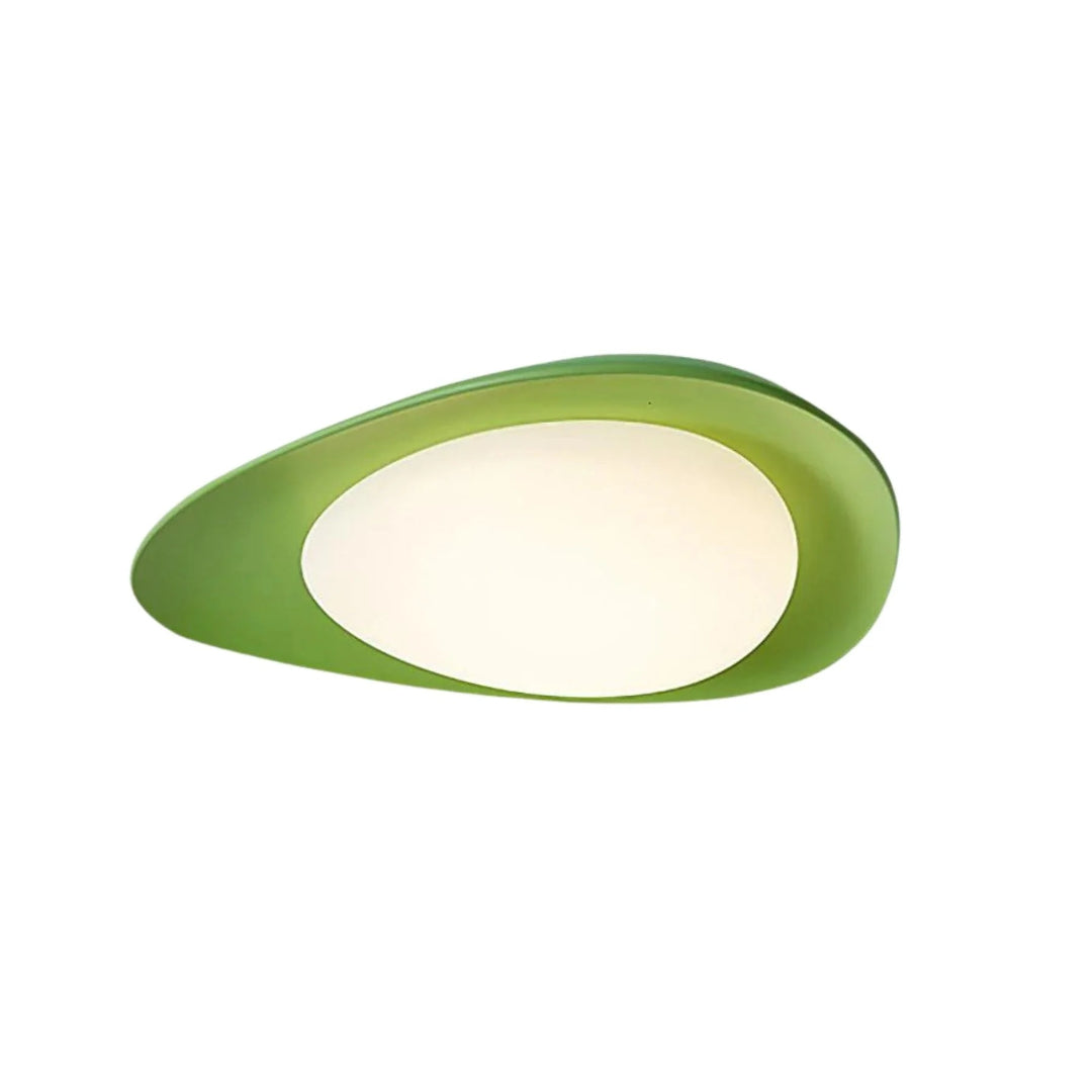 Minimalistyczna lampa sufitowa z motywem liścia – widok produktu 2 | Nuvira Home