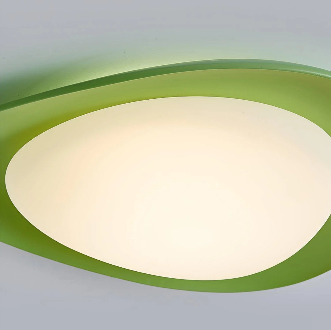 Minimalistyczna lampa sufitowa z motywem liścia – widok produktu 19 | Nuvira Home