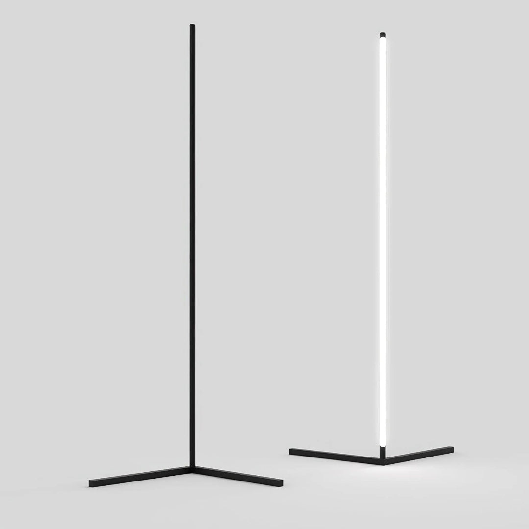 Minimalistyczna liniowa lampa podłogowa – widok produktu 22 | Nuvira Home