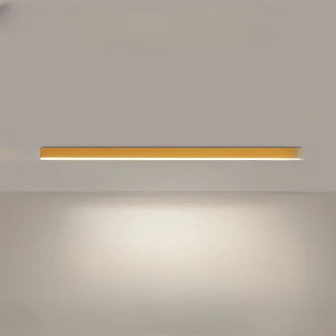 Minimalistyczna liniowa lampa sufitowa LED – widok produktu 1 | Nuvira Home