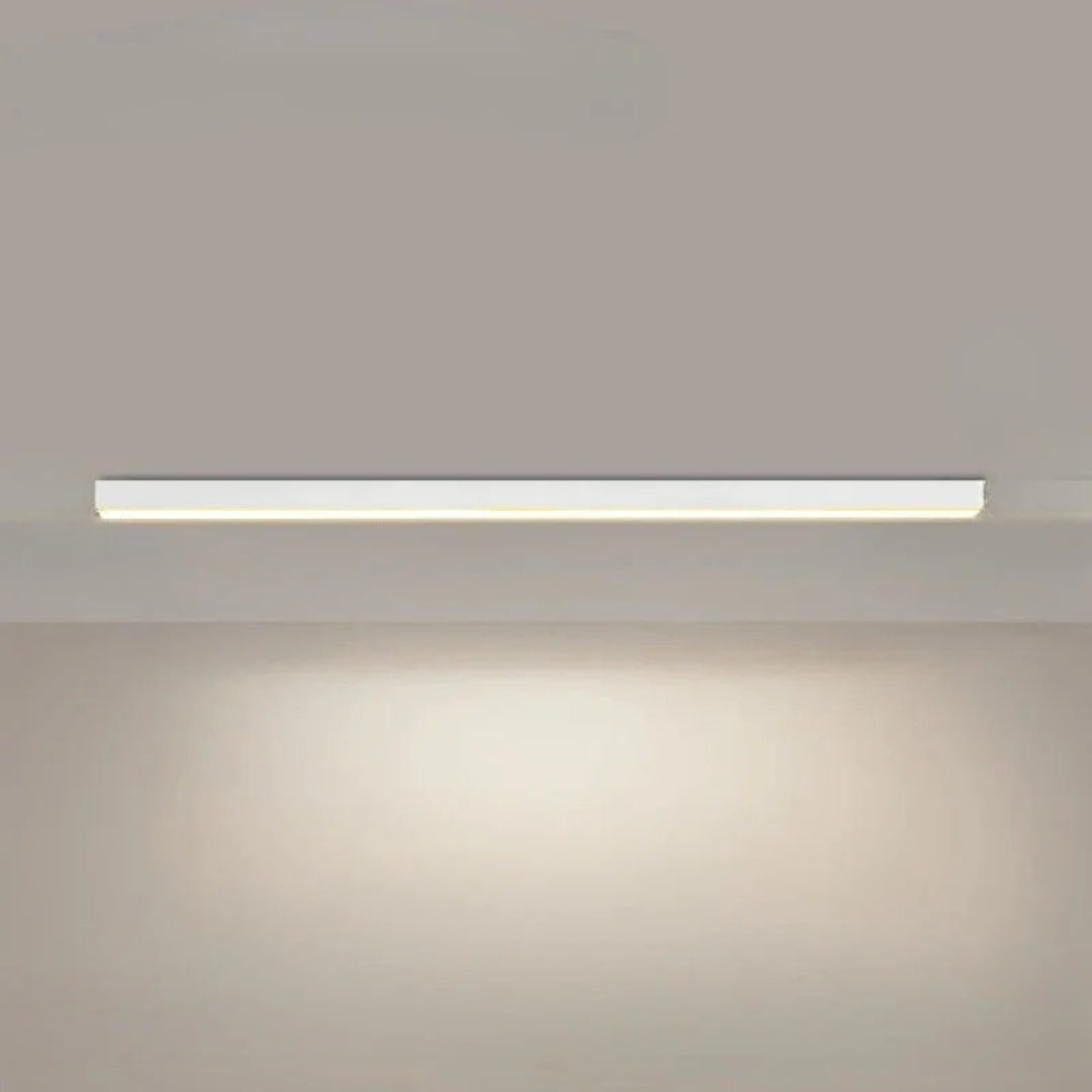 Minimalistyczna liniowa lampa sufitowa LED – widok produktu 8 | Nuvira Home