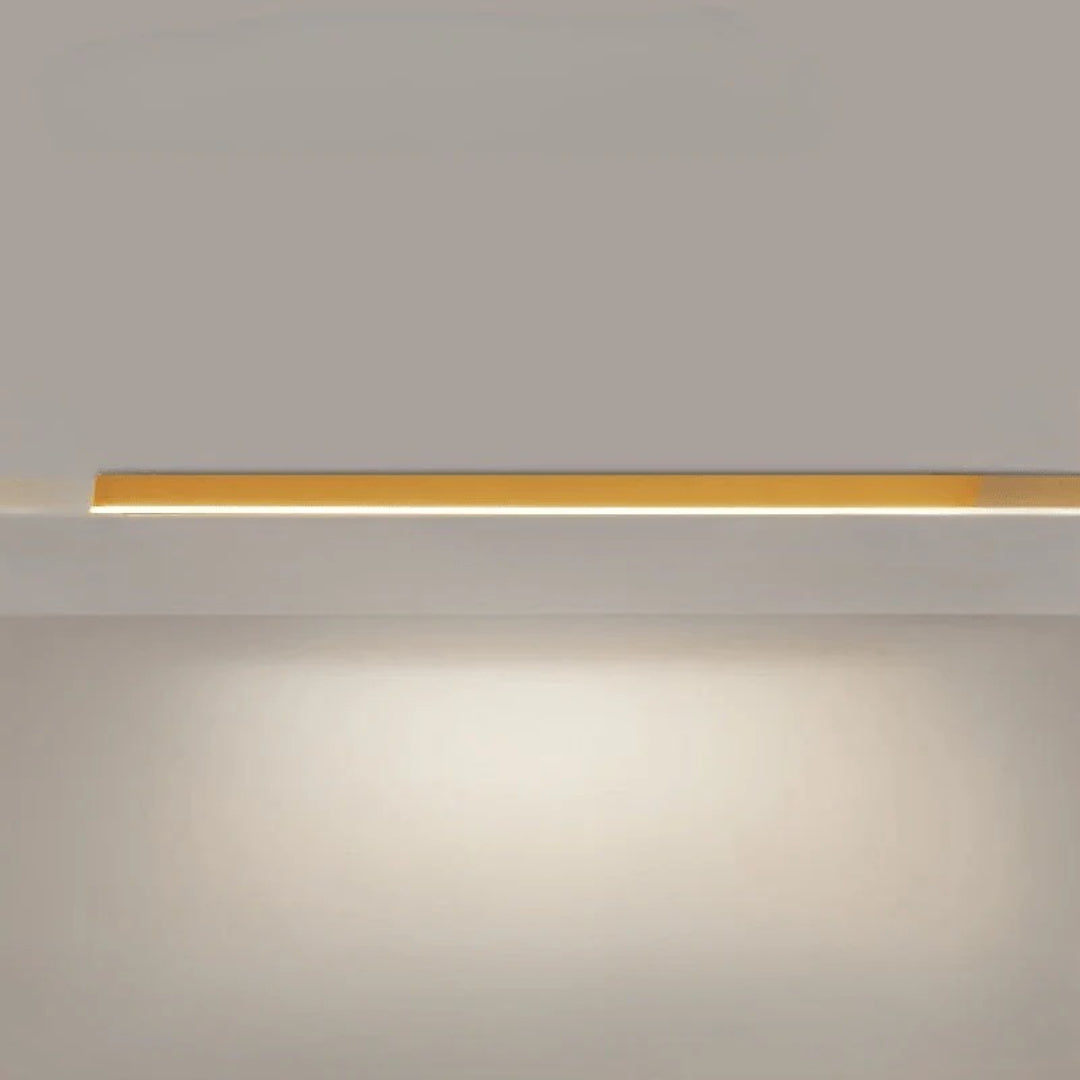 Minimalistyczna liniowa lampa sufitowa LED – widok produktu 17 | Nuvira Home