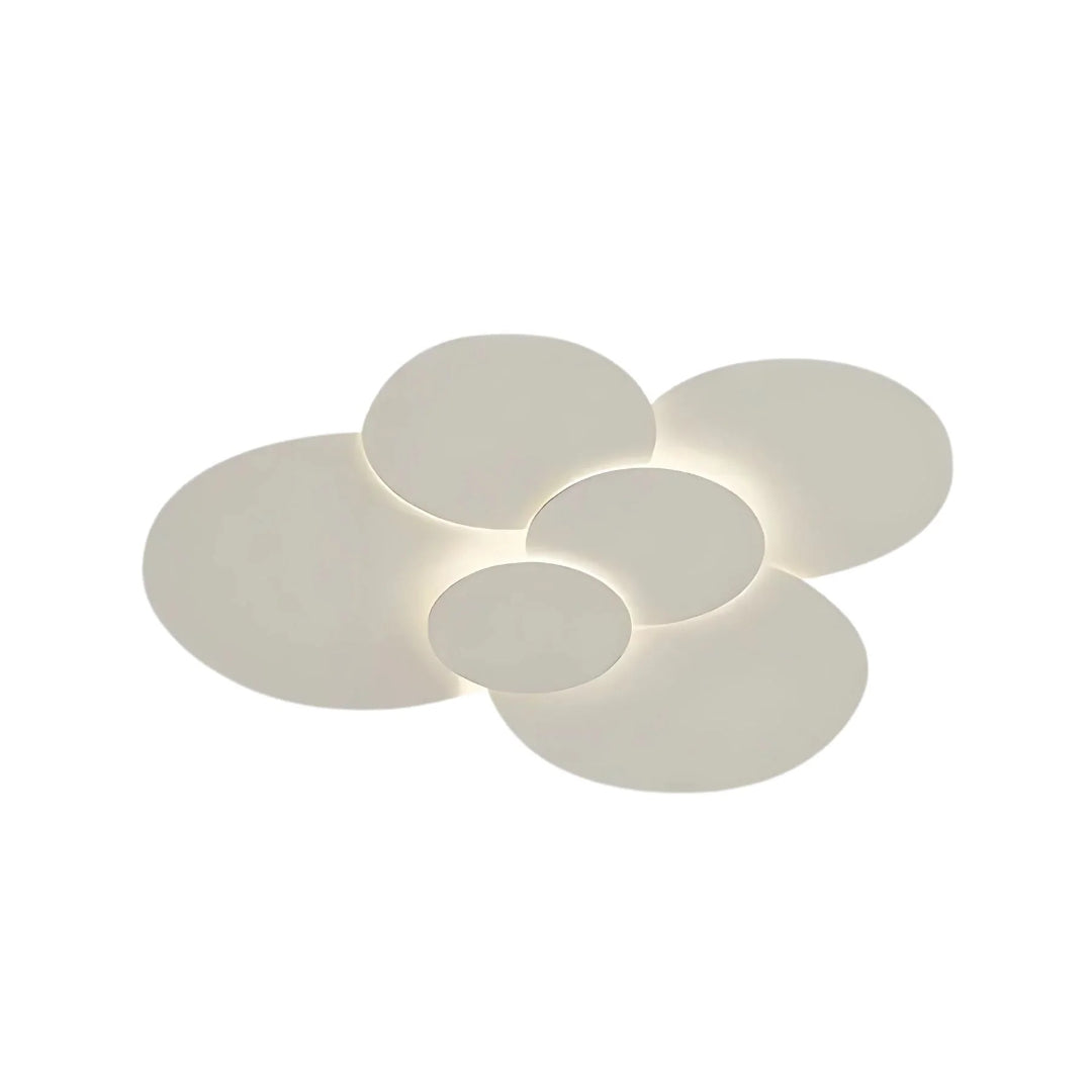 Minimalistyczna okrągła lampa sufitowa – widok produktu 2 | Nuvira Home