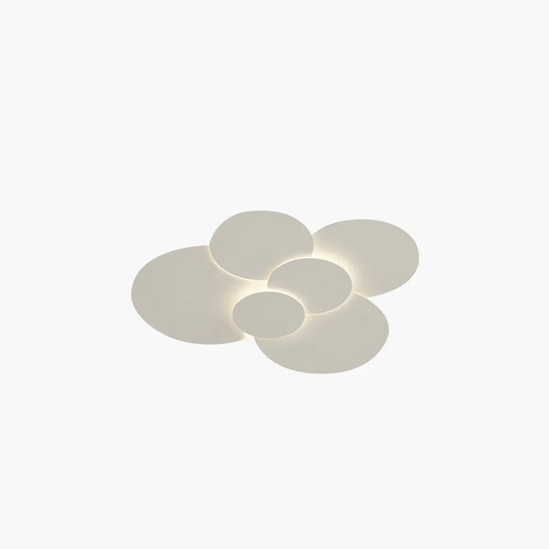 Minimalistyczna okrągła lampa sufitowa – widok produktu 3 | Nuvira Home