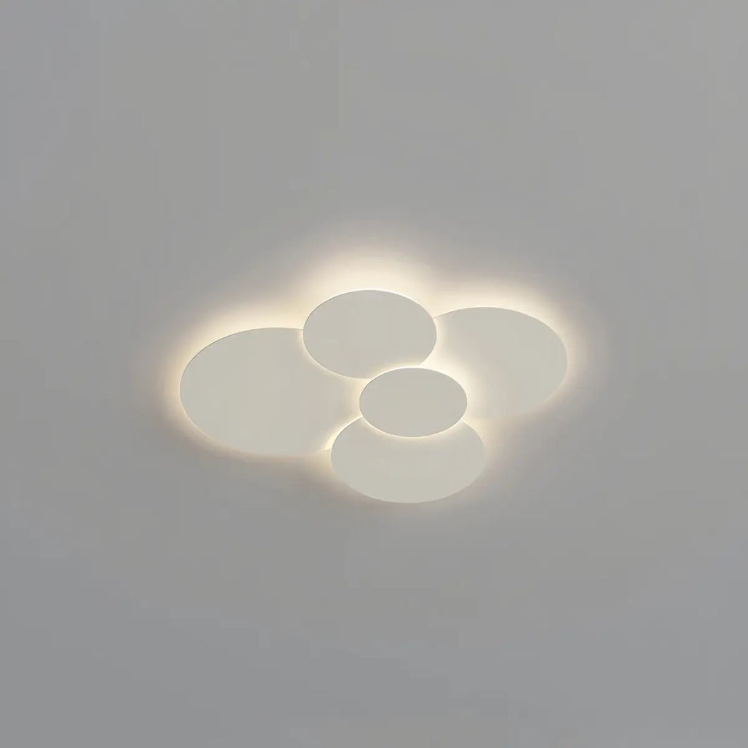Minimalistyczna okrągła lampa sufitowa – widok produktu 8 | Nuvira Home