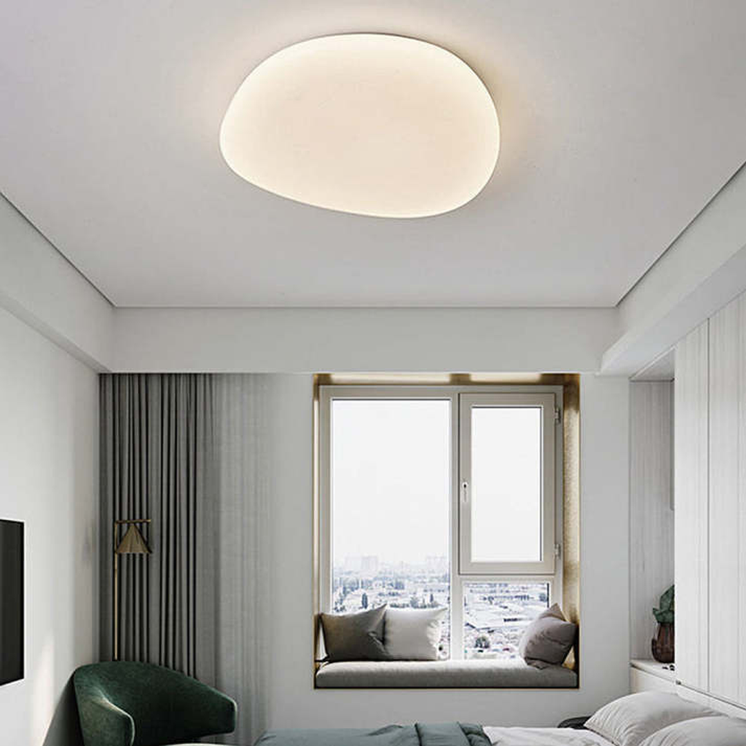 Minimalistyczna Okrągła Lampa Sufitowa Do Nowoczesnych Wnętrz – widok produktu 3 | Nuvira Home