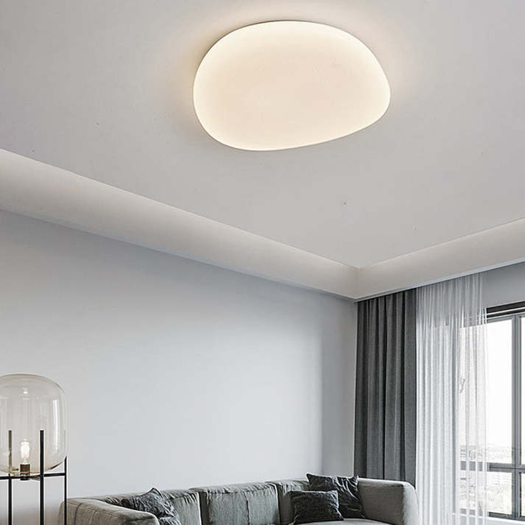 Minimalistyczna Okrągła Lampa Sufitowa Do Nowoczesnych Wnętrz – widok produktu 6 | Nuvira Home