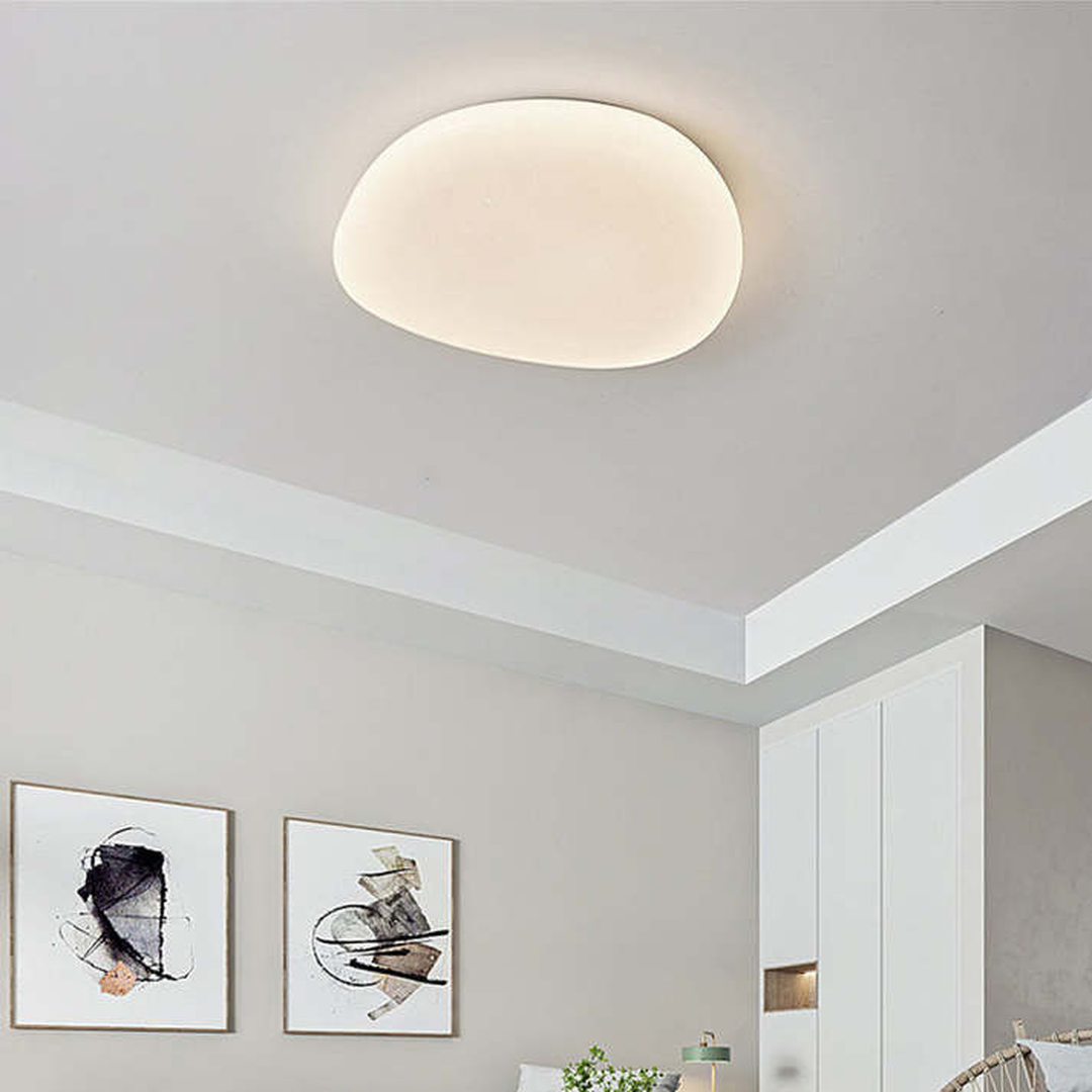 Minimalistyczna Okrągła Lampa Sufitowa Do Nowoczesnych Wnętrz – widok produktu 8 | Nuvira Home