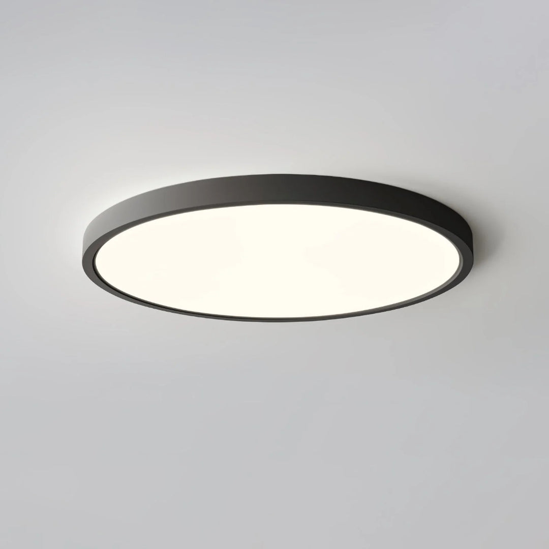 Minimalistyczna okrągła lampa sufitowa – widok produktu 9 | Nuvira Home