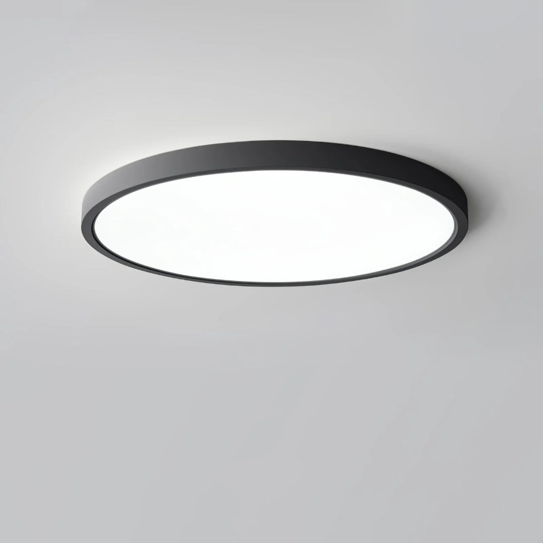 Minimalistyczna okrągła lampa sufitowa – widok produktu 17 | Nuvira Home