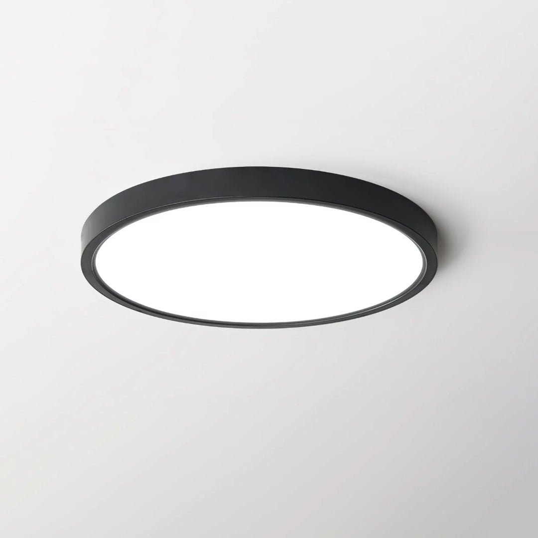 Minimalistyczna okrągła lampa sufitowa – widok produktu 19 | Nuvira Home
