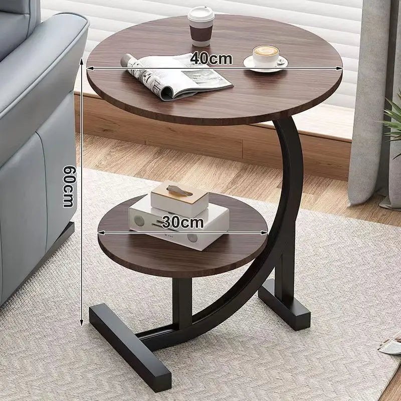 Mobilny Stolik Pomocniczy Dwupoziomowy na Kółkach – widok produktu 5 | Nuvira Home