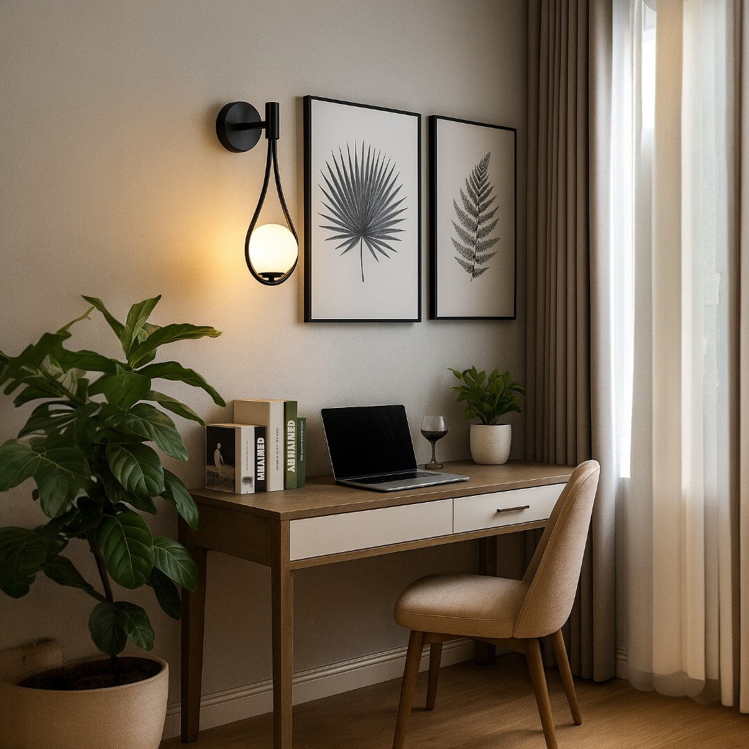 Nordycka Lampa Ścienna – Styl Vintage – widok produktu 1 | Nuvira Home