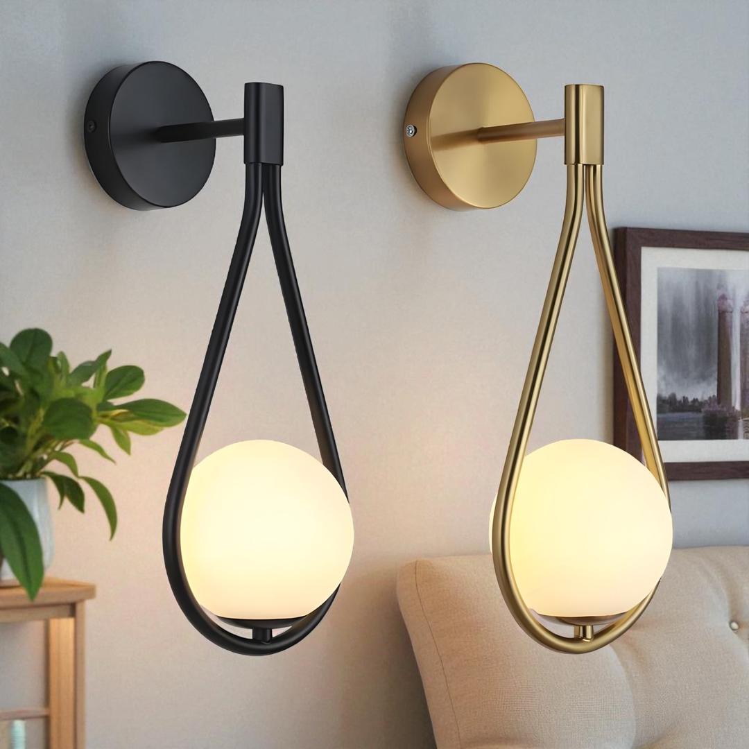 Nordycka Lampa Ścienna – Styl Vintage – widok produktu 2 | Nuvira Home