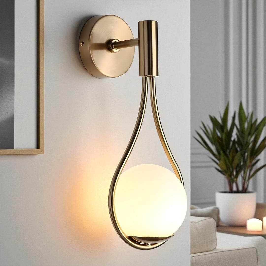 Nordycka Lampa Ścienna – Styl Vintage – widok produktu 3 | Nuvira Home