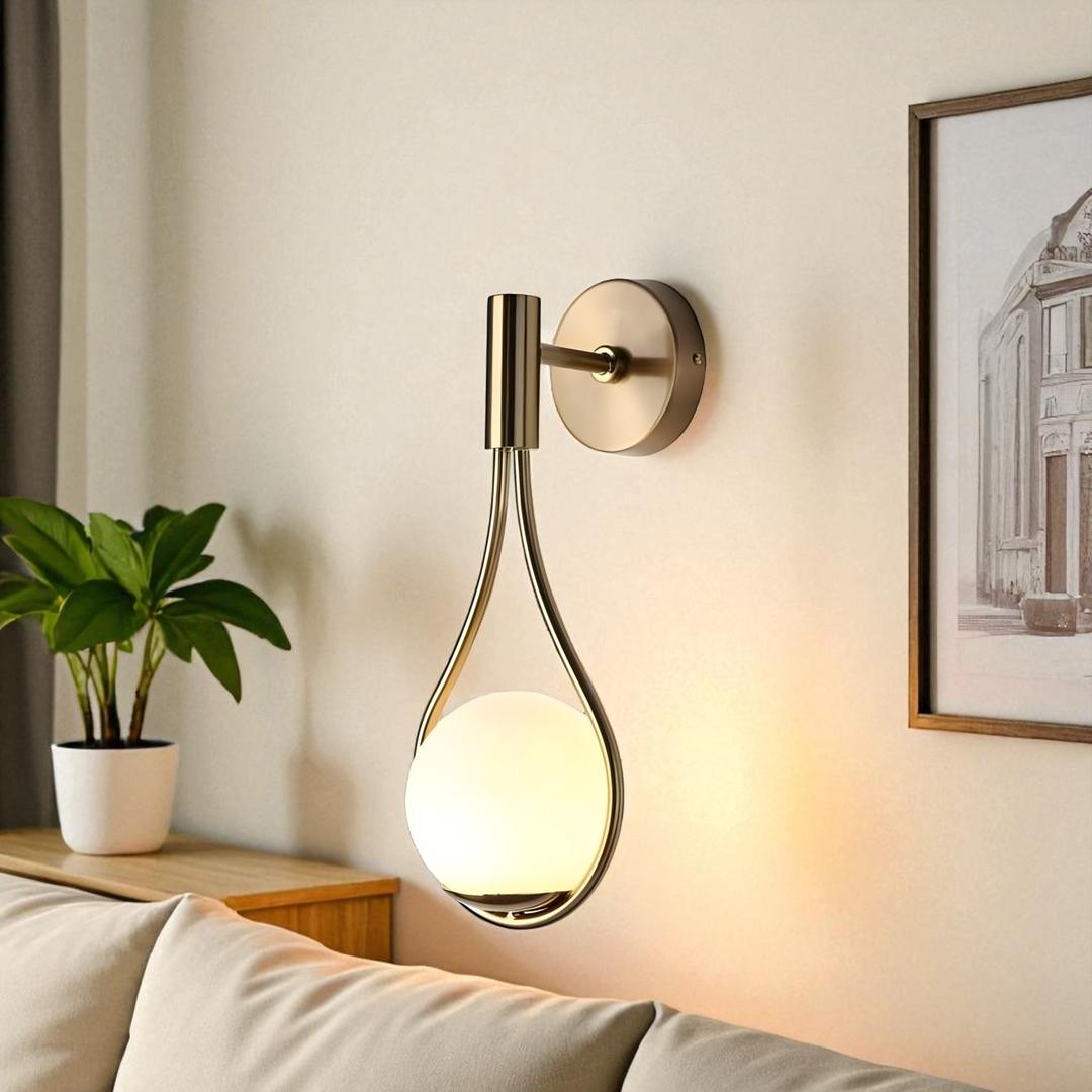 Nordycka Lampa Ścienna – Styl Vintage – widok produktu 5 | Nuvira Home