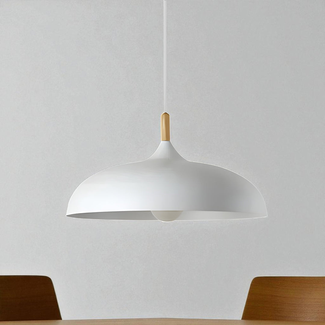 Nordycka Lampa Sufitowa Dębowa – Drewniana – widok produktu 2 | Nuvira Home