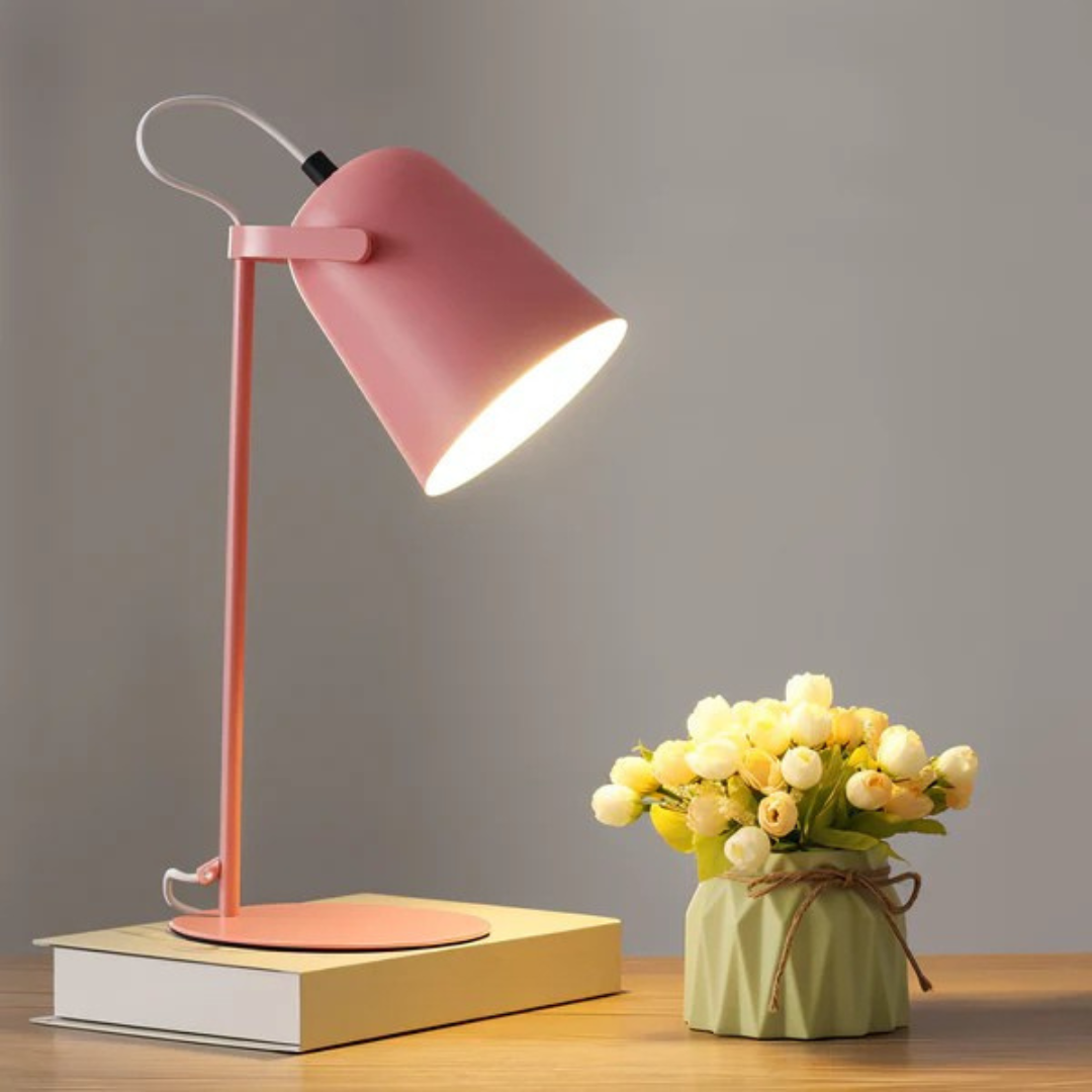 Nowoczesna Lampa Biurkowa LED – Regulowane Oświetlenie – widok produktu 5 | Nuvira Home