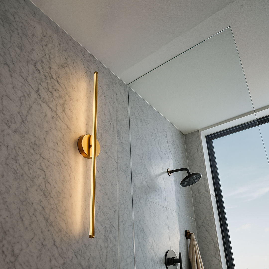 Nowoczesna Lampa Ścienna LED – Okrągła I Kwadratowa – widok produktu 7 | Nuvira Home