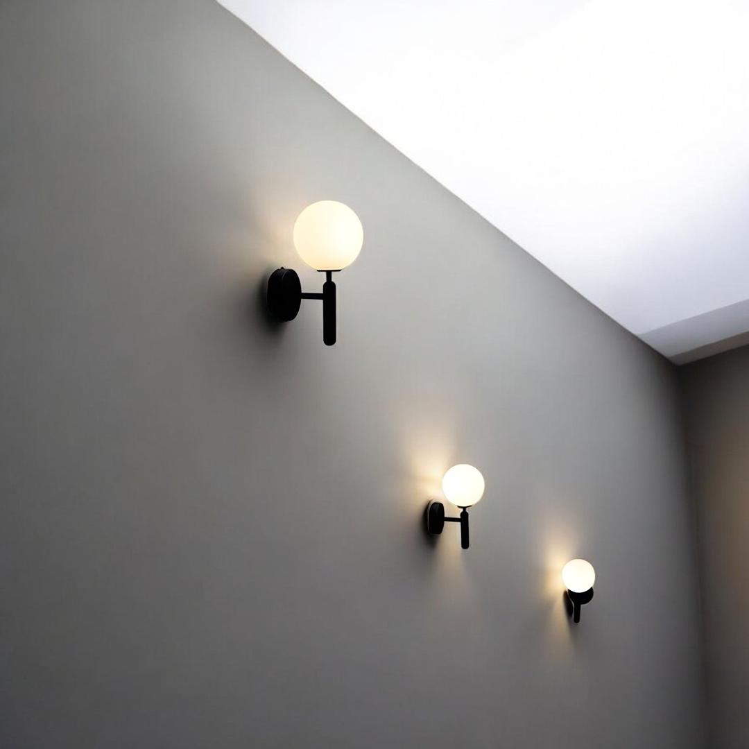 Nowoczesna Lampa Ścienna LED – Okrągła – widok produktu 7 | Nuvira Home