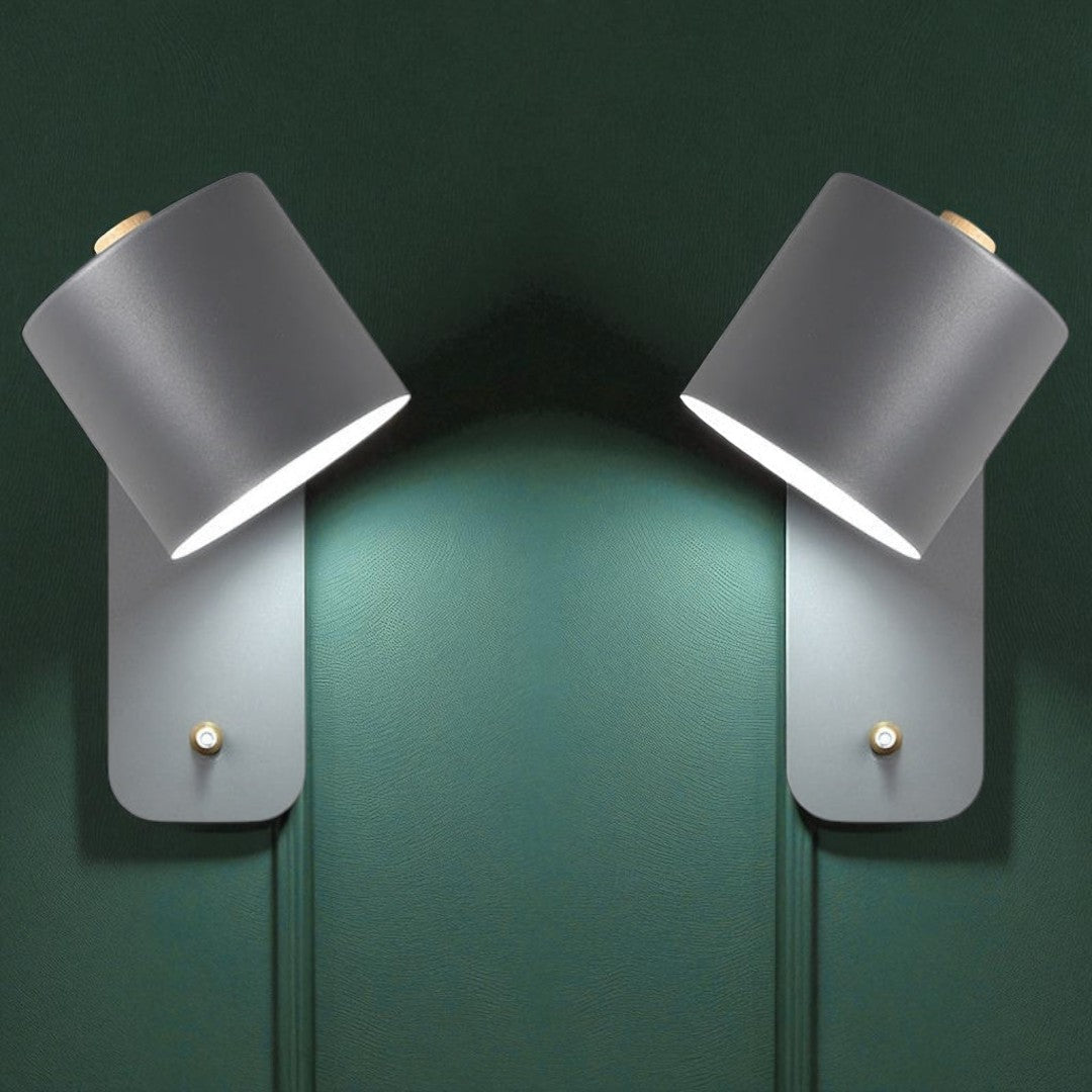 Nowoczesna Lampa Ścienna LED – Z Włącznikiem – widok produktu 3 | Nuvira Home