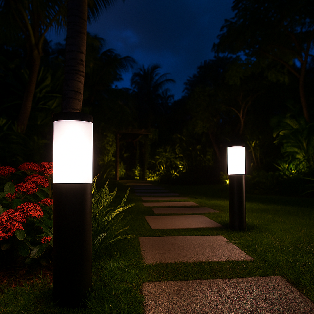 Nowoczesna Lampa Solarna – Na Zewnątrz – widok produktu 1 | Nuvira Home