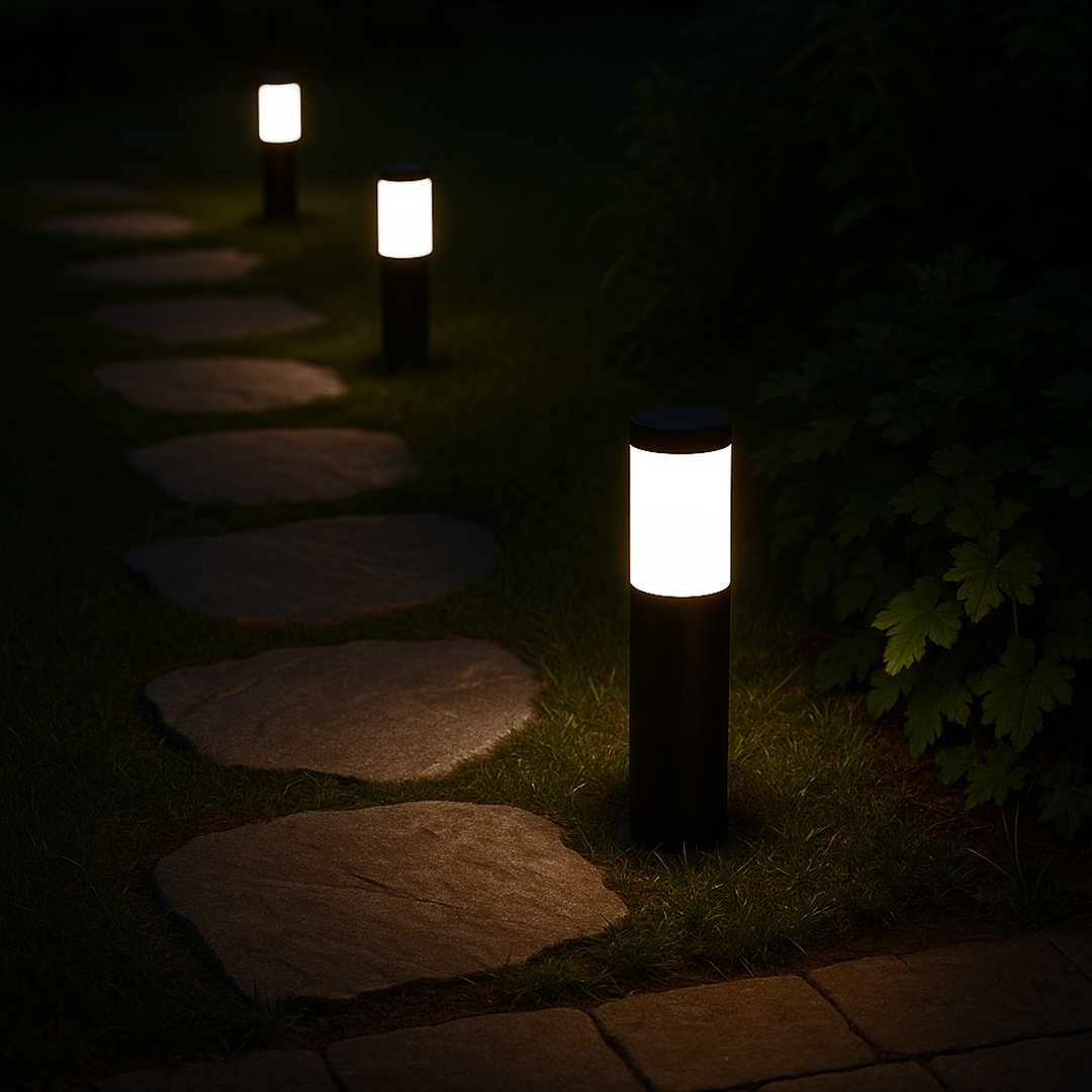 Nowoczesna Lampa Solarna – Na Zewnątrz – widok produktu 4 | Nuvira Home