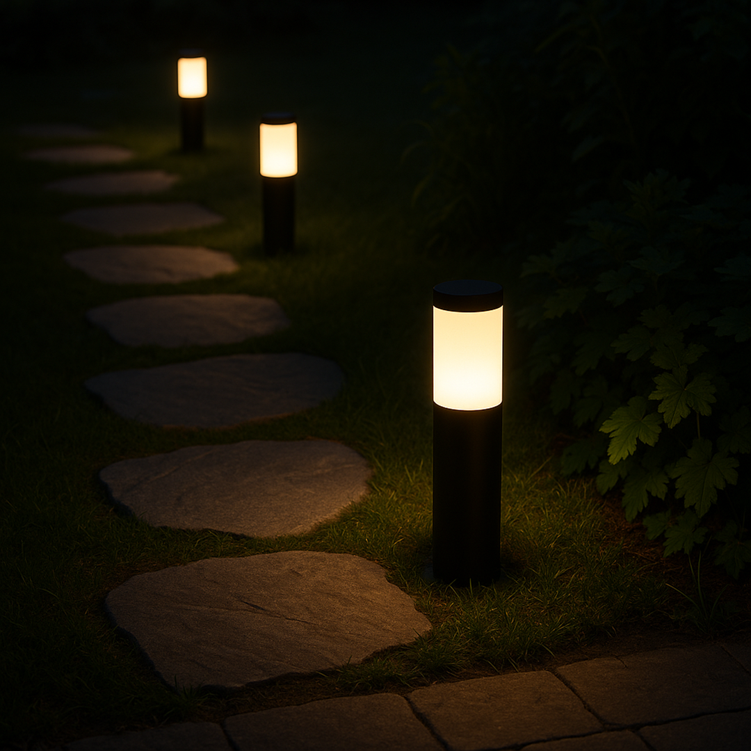 Nowoczesna Lampa Solarna – Na Zewnątrz – widok produktu 5 | Nuvira Home