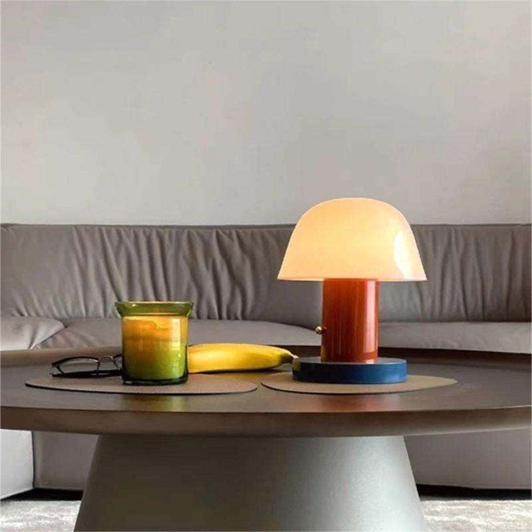 Nowoczesna lampa stołowa Mushroom – widok produktu 1 | Nuvira Home