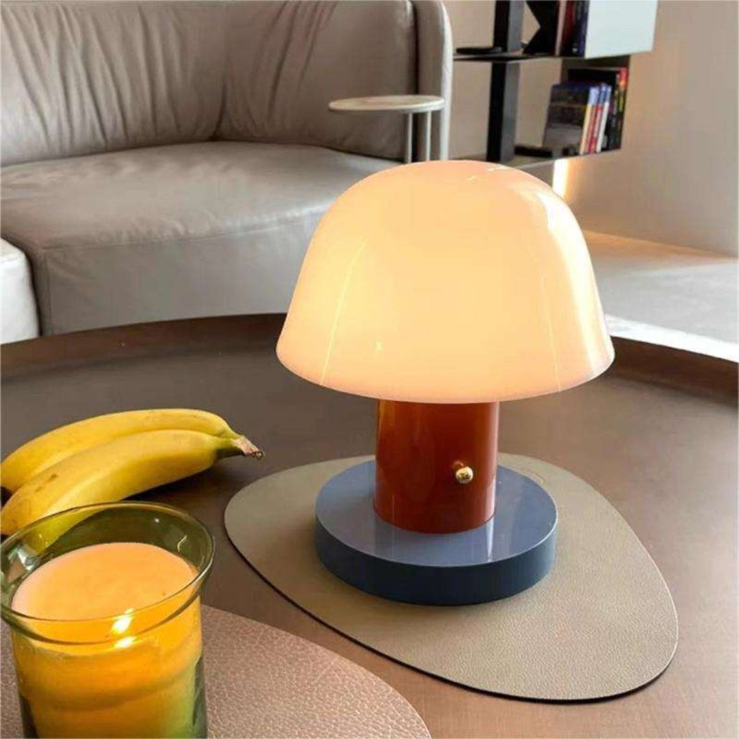 Nowoczesna lampa stołowa Mushroom – widok produktu 4 | Nuvira Home