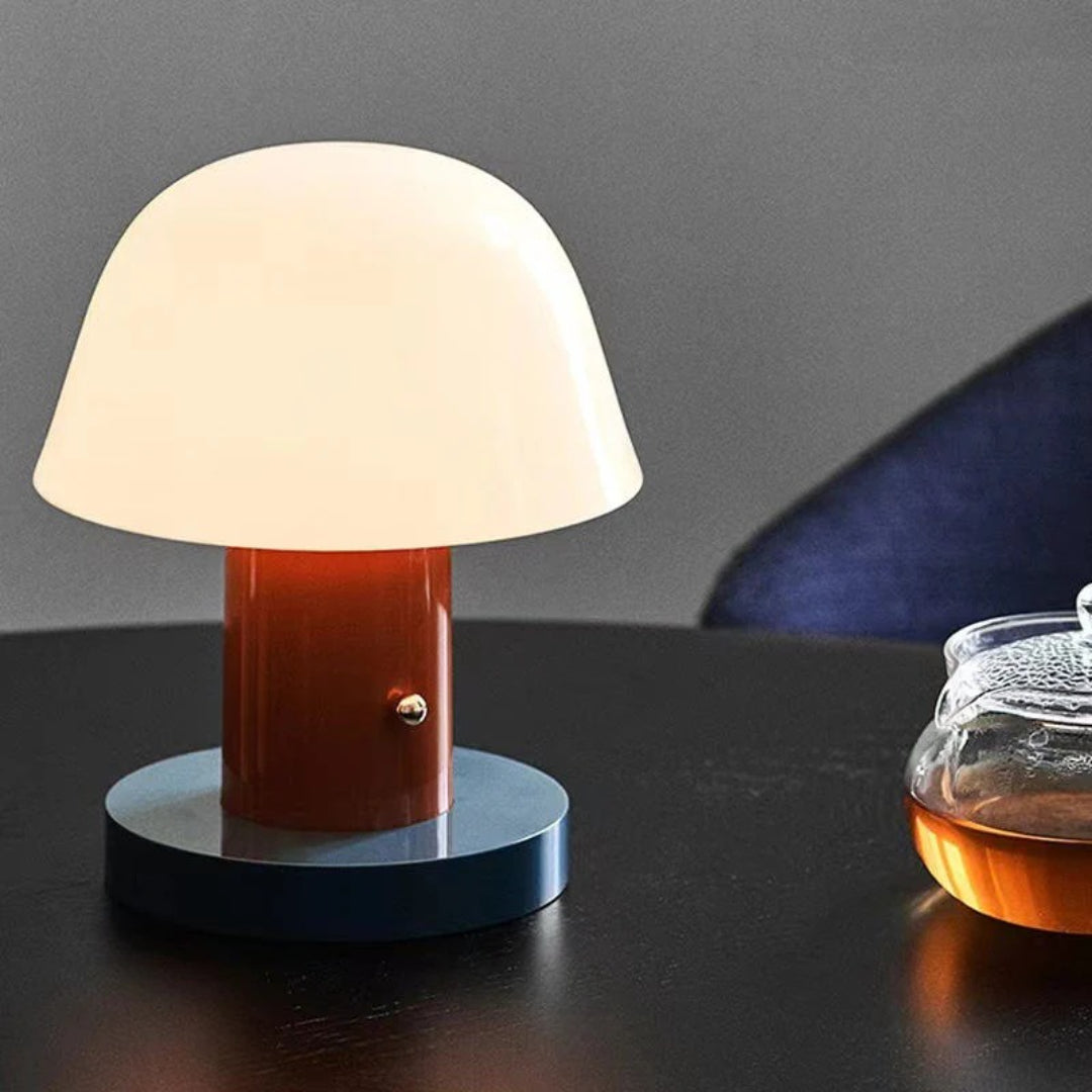 Nowoczesna lampa stołowa Mushroom – widok produktu 5 | Nuvira Home