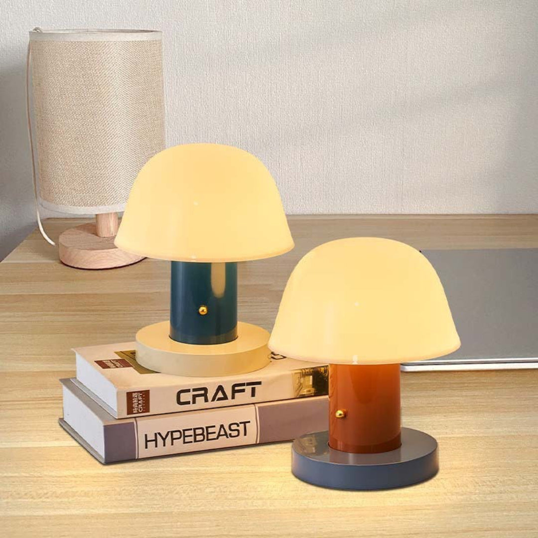 Nowoczesna lampa stołowa Mushroom – widok produktu 6 | Nuvira Home