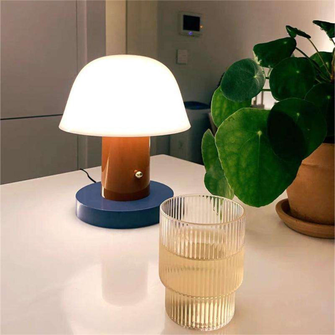 Nowoczesna lampa stołowa Mushroom – widok produktu 7 | Nuvira Home