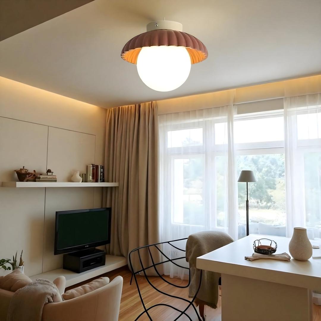 Nowoczesna Lampa Sufitowa – Do Strefy Dzienniego Pobytu – widok produktu 3 | Nuvira Home
