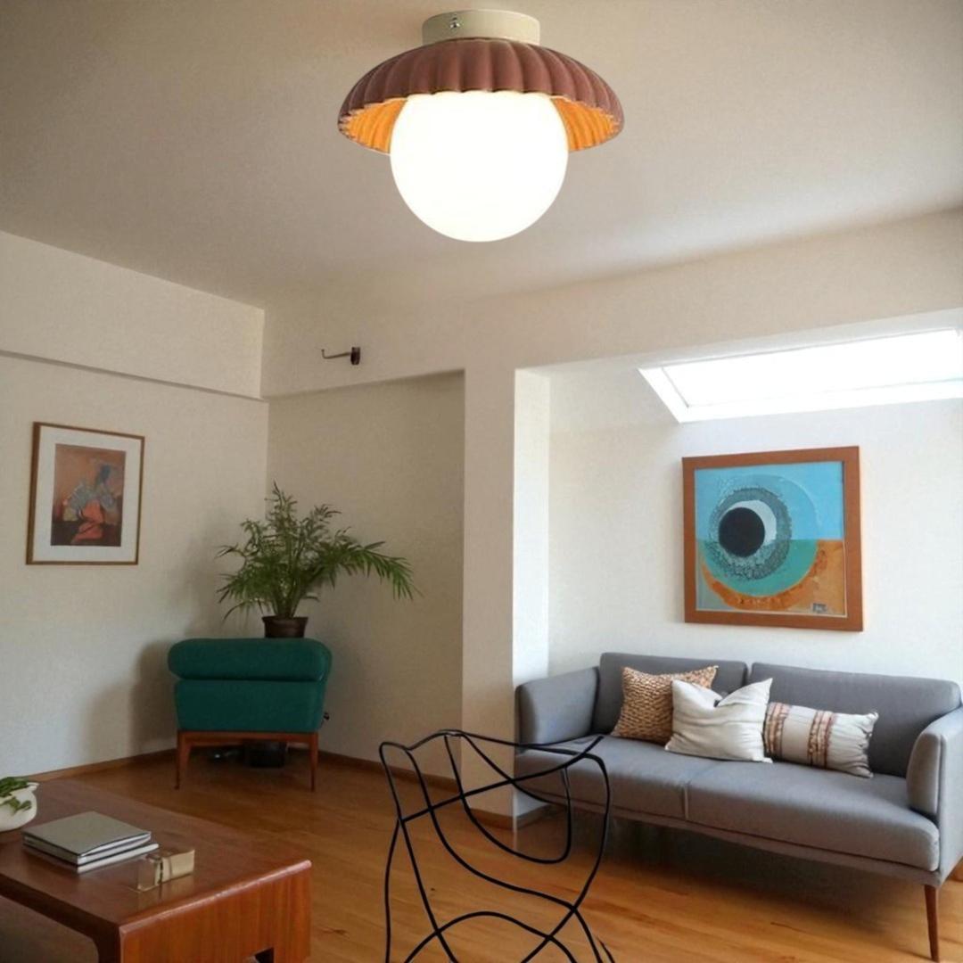 Nowoczesna Lampa Sufitowa – Do Strefy Dzienniego Pobytu – widok produktu 7 | Nuvira Home