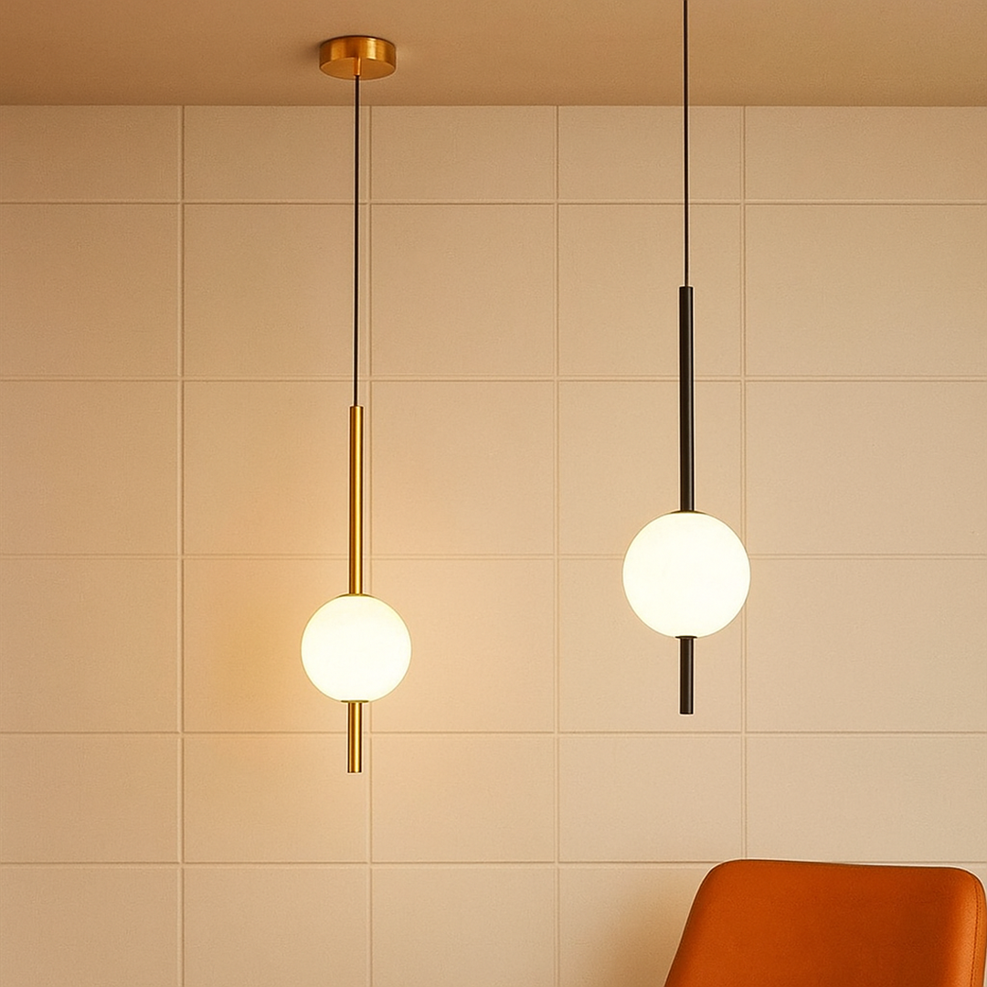 Nowoczesna Lampa Wisząca – Do Sypialni – widok produktu 2 | Nuvira Home
