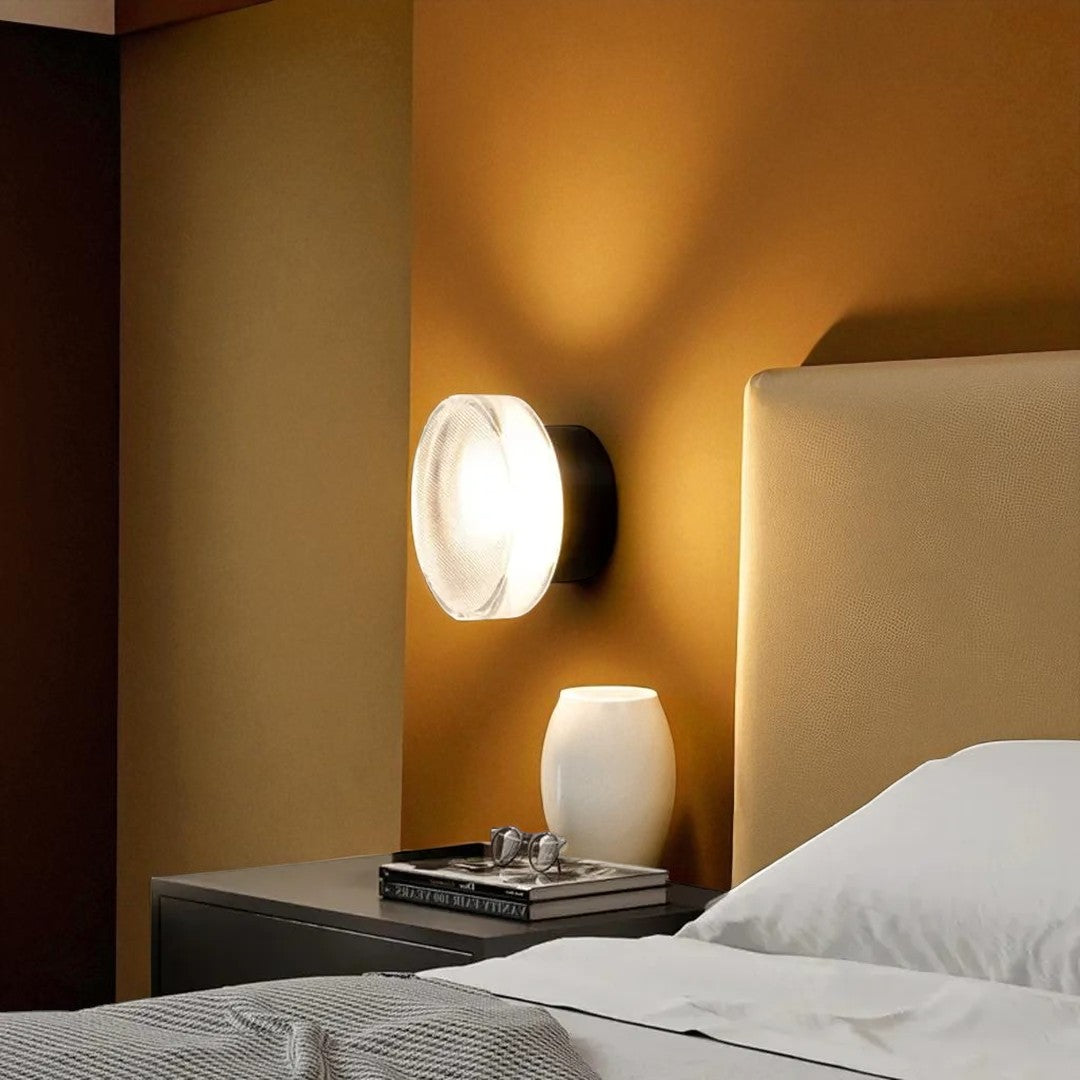 Nowoczesna Natynkowa Lampa Sufitowa – Okrągła – widok produktu 2 | Nuvira Home
