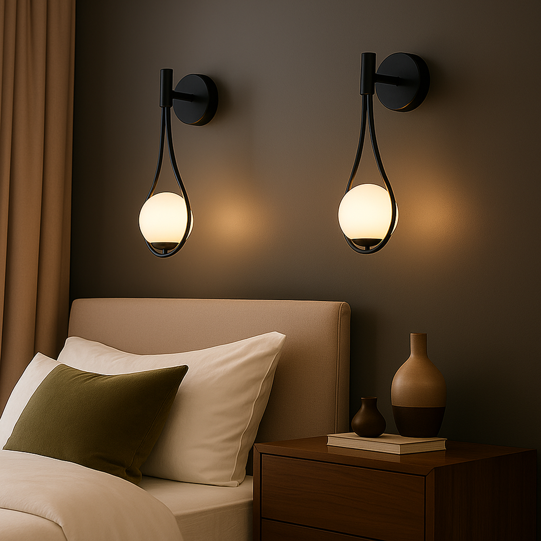 Nowoczesna nordycka lampa ścienna – Regulowany design – widok produktu 10 | Nuvira Home