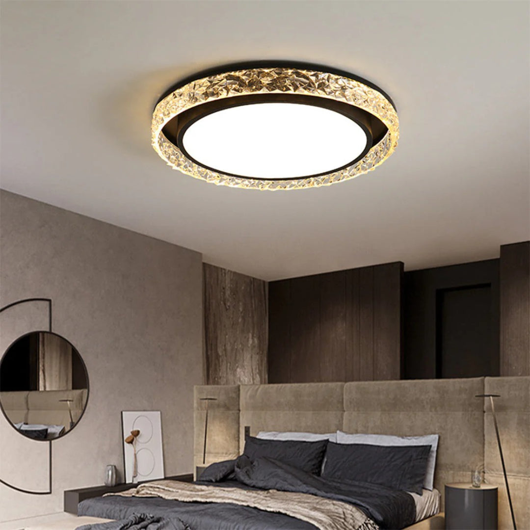Nowoczesna okrągła lampa sufitowa – widok produktu 1 | Nuvira Home