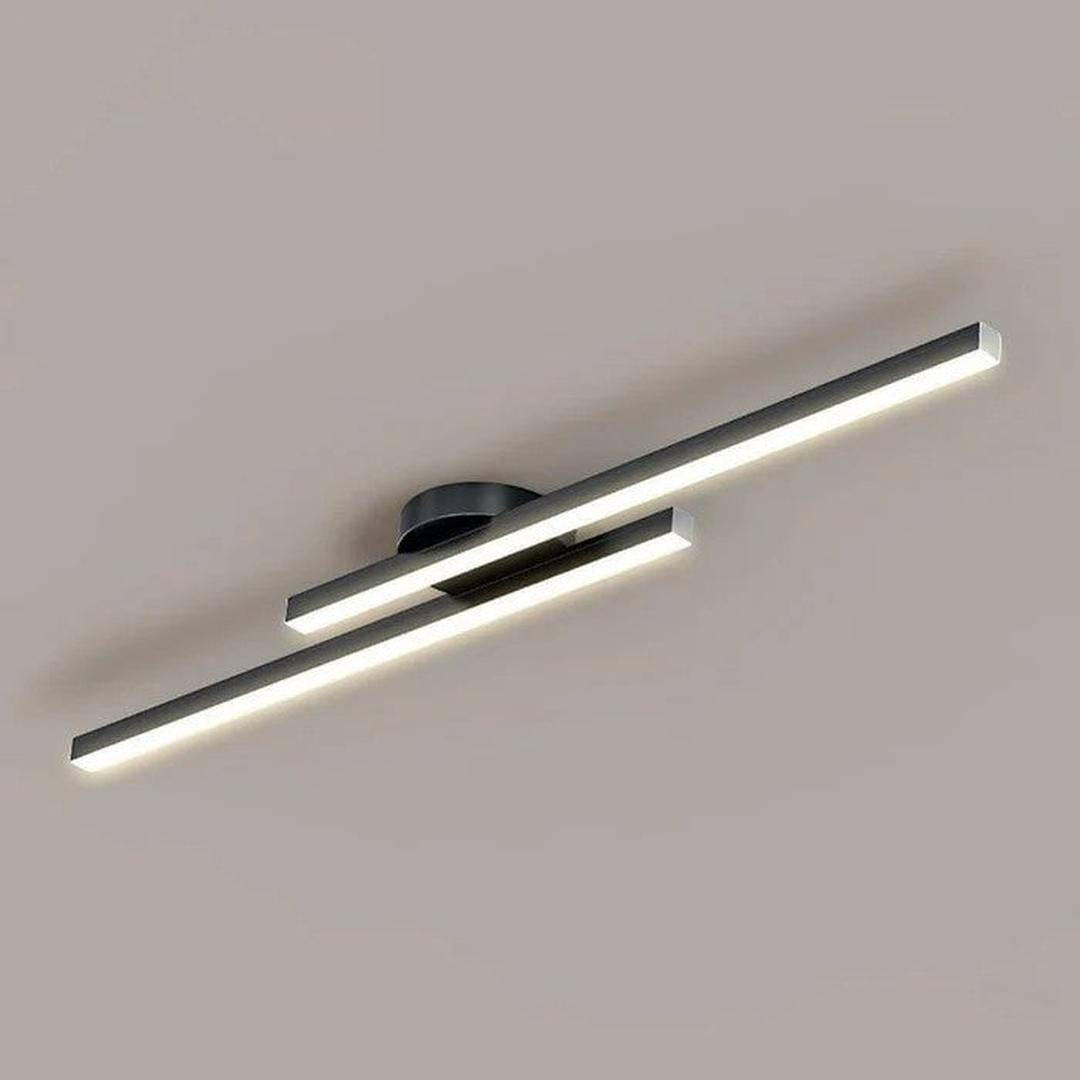 Nowoczesna Podłużna Lampa Sufitowa z Aluminium z Oświetleniem LED – widok produktu 8 | Nuvira Home