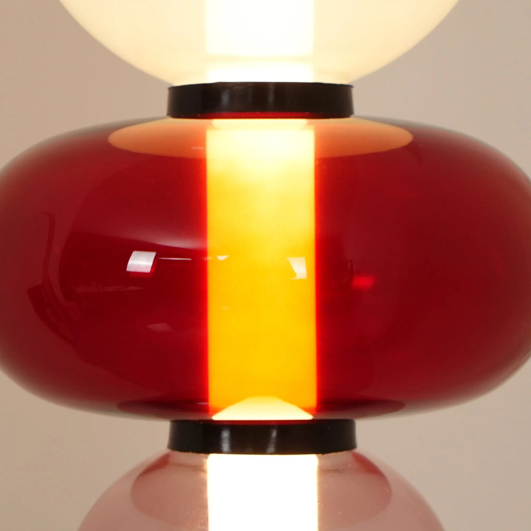 Nowoczesna szklana lampa podłogowa – widok produktu 17 | Nuvira Home