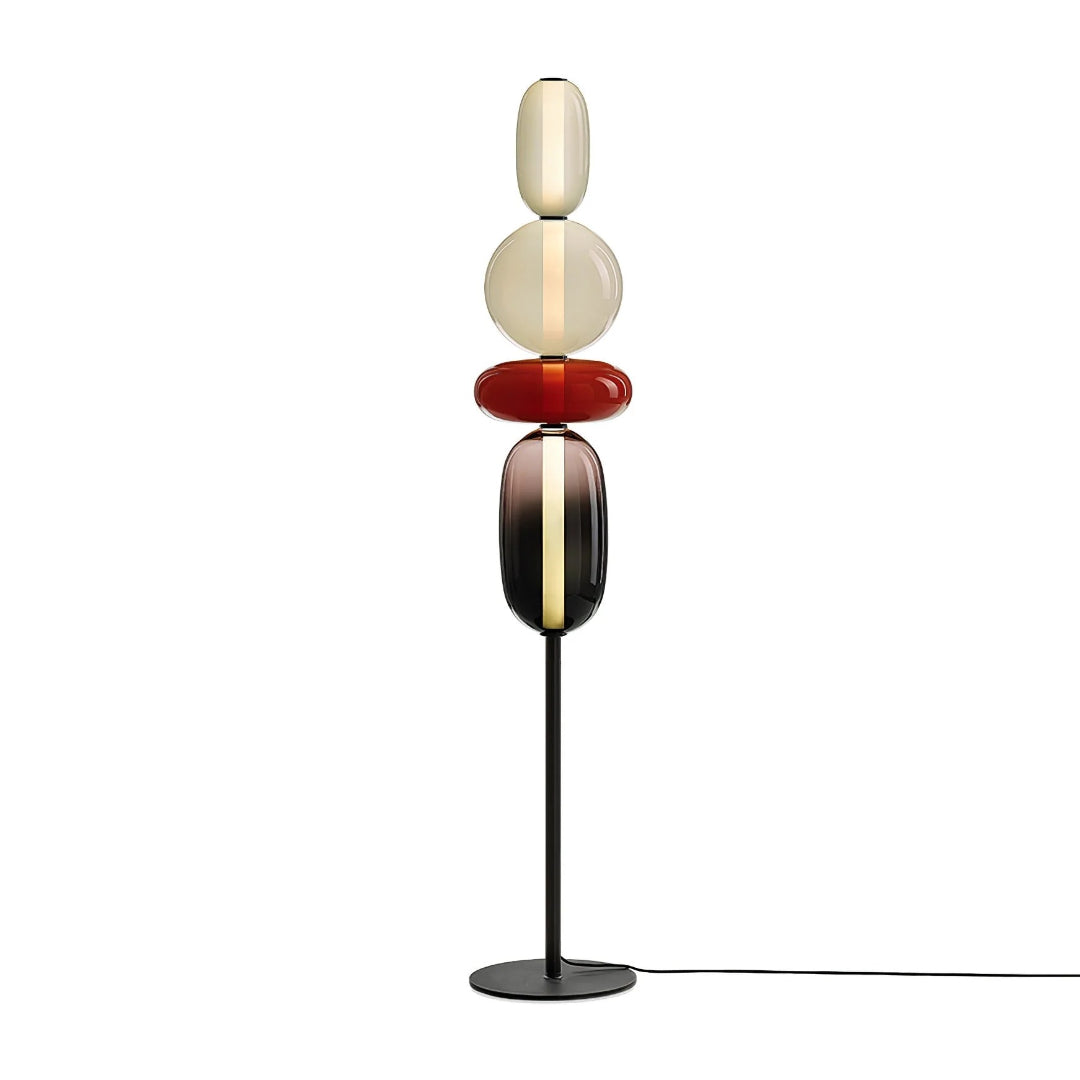 Nowoczesna szklana lampa podłogowa – widok produktu 47 | Nuvira Home