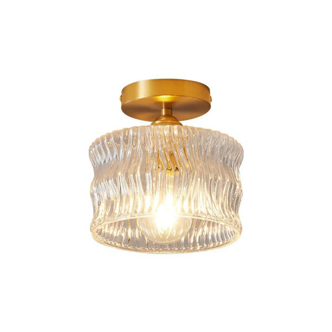Nowoczesna szklana lampa sufitowa – widok produktu 2 | Nuvira Home