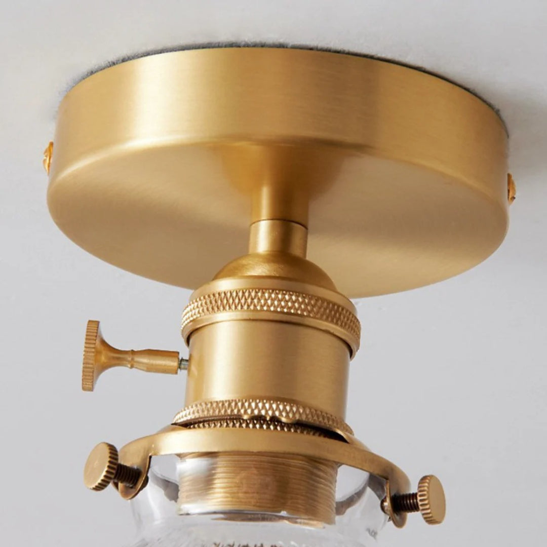 Nowoczesna szklana lampa sufitowa – widok produktu 7 | Nuvira Home