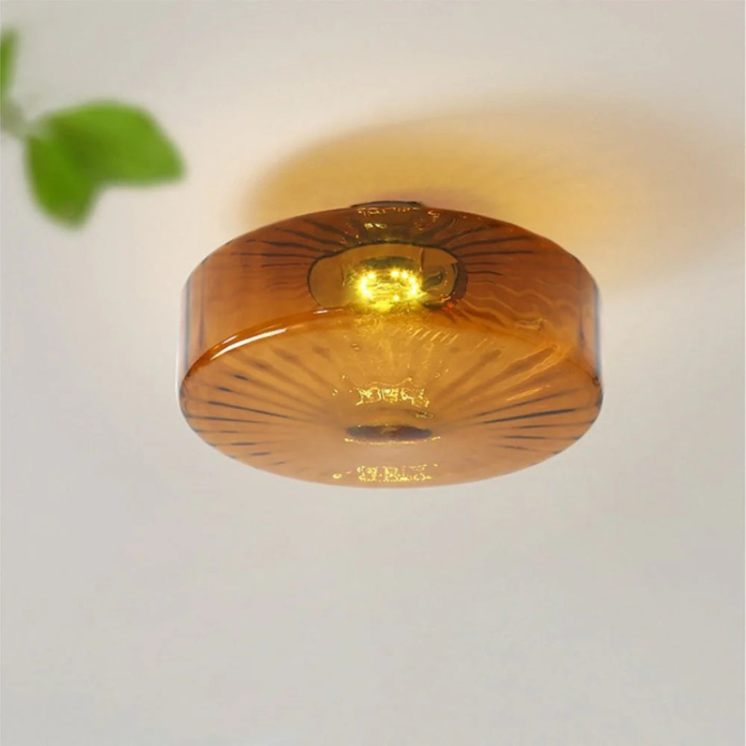 Nowoczesna szklana lampa sufitowa – widok produktu 1 | Nuvira Home