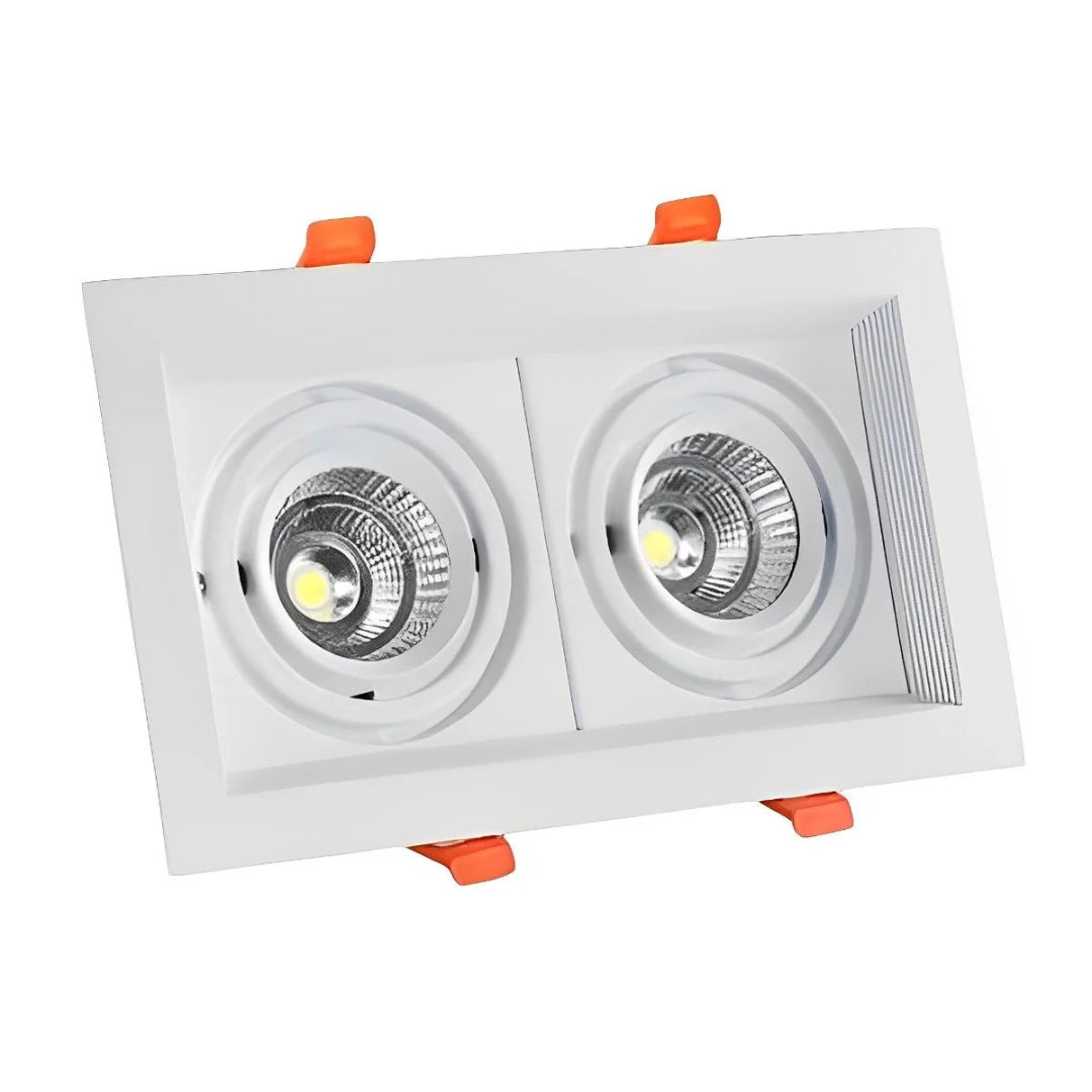 Nowoczesny regulowany wpuszczany reflektor LED – widok produktu 12 | Nuvira Home